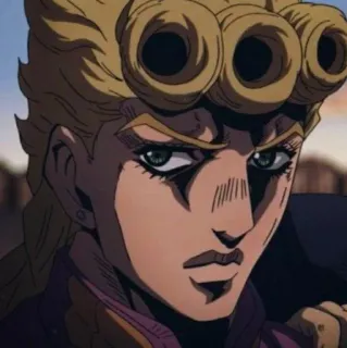 ✨ Giorno Giovanna JoJo's Bizarre Adventure Anime, Giorno Giovanna, JoJo's Bizarre Adventure, Personage, Anime personage telegram sticker