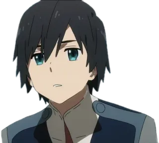 🥺 Hiro Darling in the Franxx Anime, Personnage, Hiro, Darling in the Franxx telegram sticker