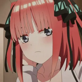 🦋 Nino Nakano The Quintessential Quintuplets Anime, Kartun, Gadis, Nino Nakano, The Quintessential Quintuplets whatsapp sticker