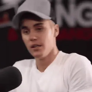 🌬 Justin Bieber celebryta, piosenkarz, pop, portret, mężczyzna, kapelusz telegram sticker