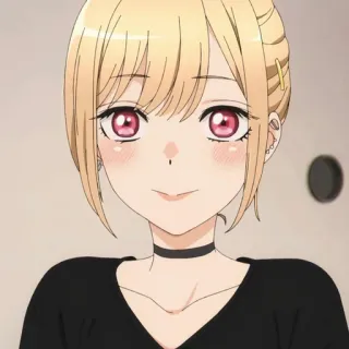🙃 Marin Kitagawa My Dress-Up Darling Anime, Garota, Loira, Marin Kitagawa, My Dress-Up Darling, Personagem telegram sticker