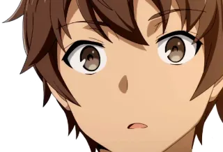 😲 Anime, Cartone animato, Espressione facciale, Scioccato telegram sticker