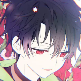 🐺 Anime, Manga, Postać, Sztuka, Ilustracja, Chłopak telegram sticker