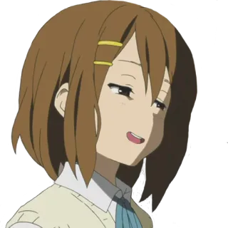 😏 anime, girl, cute, cartoon telegram sticker