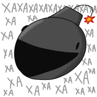 Самая обычная бомба whatsapp stickers