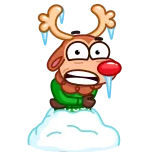 Rudy the Deer telegram stickers
