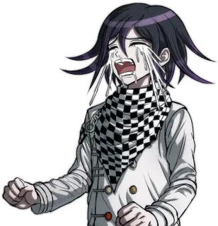 😭 Kokichi Oma Danganronpa Anime, Chorando, Triste, Kokichi Oma, Danganronpa whatsapp sticker