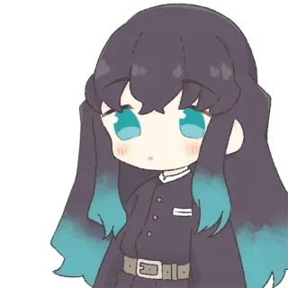🌀 Anime, Manga, Chibi, Personaggio, Carino, Illustrazione whatsapp sticker