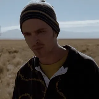 🚬 Jesse Pinkman Breaking Bad jesse pinkman, breaking bad, aaron paul, reaction, desert, tv series telegram sticker