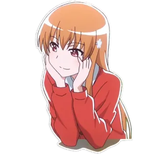 😍 Anime, Manga, Sticker, Dessin animé, Personnage animé, Kawaii, Mignon telegram sticker