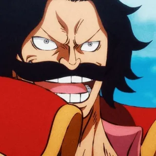 🪐 Gol D. Roger One Piece anime, pirate, manga, character, Gol D. Roger telegram sticker