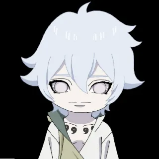 😐 Mitsuki Boruto 动漫, 漫画, 角色, 可爱, 博人, 巳月 whatsapp sticker