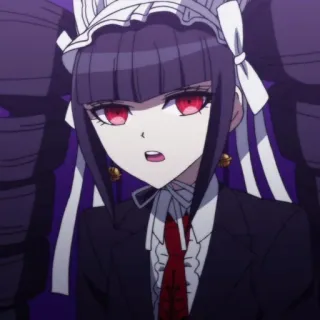 🃏 Celestia Ludenberg Danganronpa Anime, Personagem, Gótico, Danganronpa, Celestia Ludenberg, Empregada telegram sticker