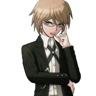 😰 Byakuya Togami Danganronpa Anime, Personaje, Videojuego, Danganronpa, Byakuya Togami whatsapp sticker
