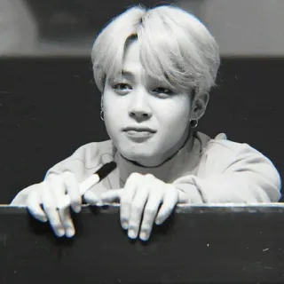 ⛓ Jimin K팝, 가수, 아이돌, 지민, BTS, 연예인, 사람 telegram sticker
