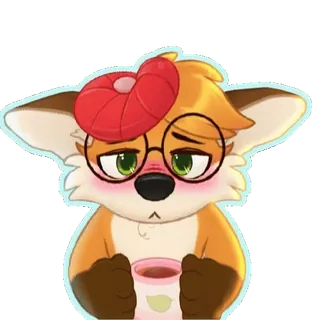 😰 fox telegram sticker