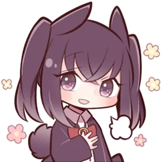 ☺️ Anime, Hase, Süß, Kawaii, Cartoon telegram sticker