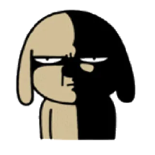 😠 персонаж, наклейка, мультфильм telegram sticker