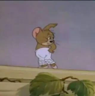 💗 Jerry Tom and Jerry Dessin animé, Souris, Personnage, Drôle, Animation whatsapp sticker