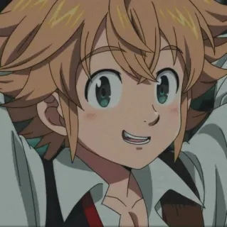 😄 Meliodas Seven Deadly Sins meliodas, anime, seven deadly sins, pegatina telegram sticker