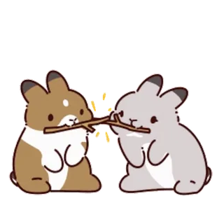 ๐ก bunnies telegram sticker