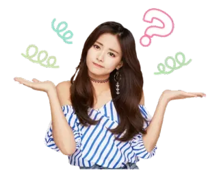 🤷‍♀️ LOL menina, pergunta, lol, confuso, incerto, dar de ombros whatsapp sticker