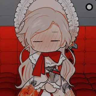 🌻 Chibi, Anime, Niedlich, Cartoon, Puppe, Mädchen telegram sticker