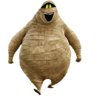 😆 Murray Hotel Transylvania mummy, cartoon, movie, monster whatsapp sticker