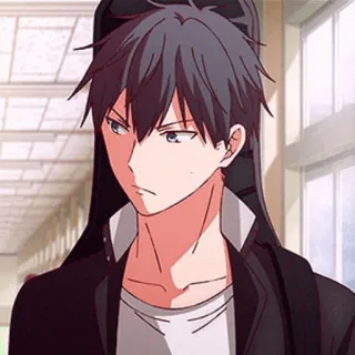 🎸 anime, guitar, character, school, animation telegram sticker