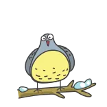 Зимние птички (@tgsticker) telegram stickers