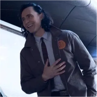 😁 Loki Marvel, Loki, Tom Hiddleston, Charakter telegram sticker