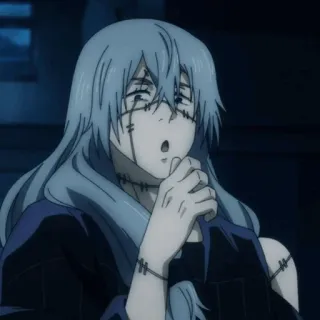 🩸 Mahito Jujutsu Kaisen Anime, Mahito, Jujutsu Kaisen, Charakter, Fluchgeist telegram sticker