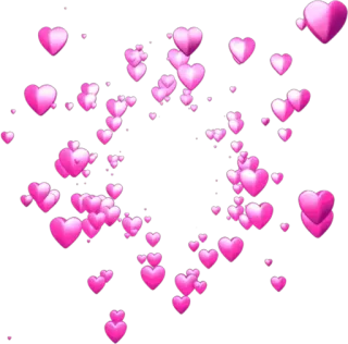 💕 coeurs, rose, amour, romantique, saint-valentin, animation whatsapp sticker