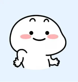 🤷‍♂ mignon, dessin animé, personnage, joyeux, adorable telegram sticker