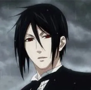 🔌 Sebastian Michaelis Black Butler อนิเมะ, แบล็กบัตเลอร์, เซบาสเตียน มิคาเอลิส, ปีศาจ, พ่อบ้าน telegram sticker