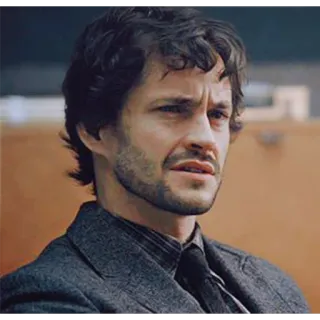 🤨 Will Graham Hannibal will graham, hannibal, serie, krimi, detektiv telegram sticker