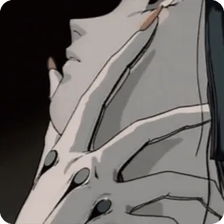👀 Anime, Upiorny, Horror, Dłonie, Mroczny, Sztuka whatsapp sticker