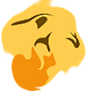 🤔 meme, distorted face, thinking, pondering telegram sticker