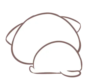 💭 สัตว์, สีขาว, หยด, น่ารัก, การ์ตูน, นามธรรม telegram sticker