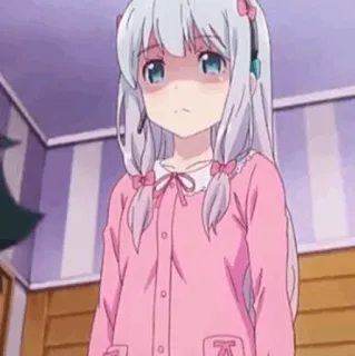 🌸 Izumi Sagiri Eromanga Sensei Anime, Sagiri, Kawaii, Eromanga Sensei, Imut, Waifu telegram sticker