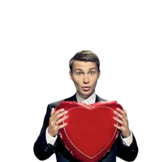 ❤️ coração, amor, terno, balão, valentim telegram sticker