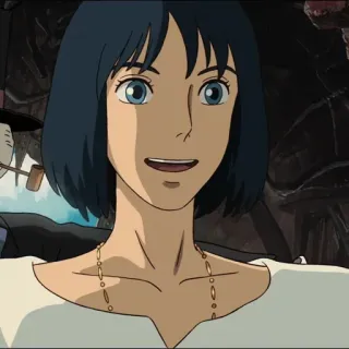 ⚜ Howl Howl's Moving Castle Anime, Dibujos animados, Personaje, Retrato telegram sticker