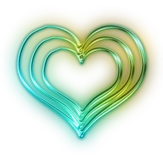 💗 heart, love, gradient, shiny, metallic, shape telegram sticker