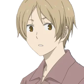 😯 Anime, Personnage, Dessin animé, Portrait telegram sticker