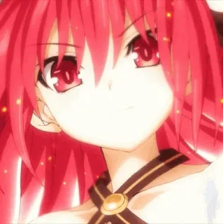 🔥 Kotori Itsuka Date A Live anime, red hair, girl, date a live, kotori itsuka telegram sticker