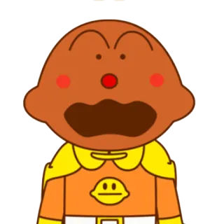 😦 Anpanman Anime, Kartun, Jepang, Karakter, Anpanman telegram sticker