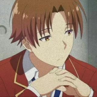🍋 Ayanokoji Kiyotaka Classroom of the Elite Anime, Classroom of the Elite, Ayanokoji, Kiyotaka, Personagem, Retrato telegram sticker