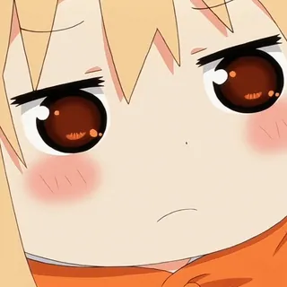 😱 Umaru Doma Himouto! Umaru-chan telegram sticker