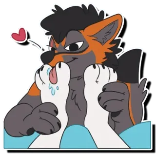👣 telegram sticker