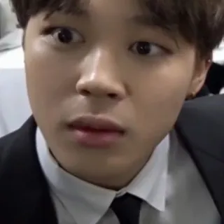 🦋 Jimin kpop, чимин, bts, реакция, мем whatsapp sticker